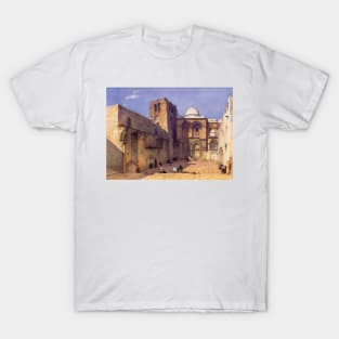Leander Russ The Church of the Holy Sepulcher in Jerusalem T-Shirt